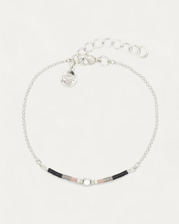 Delicate Chain Beads Black