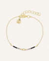 Delicate Chain Beads Black