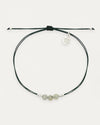 Jade Stone Bracelet - Dark Green