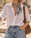 Mini Silk Scarve Agadir - Mint