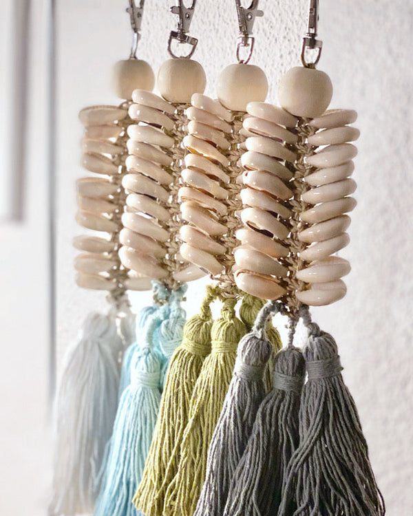 Bali Shells - Colorful Key Chain