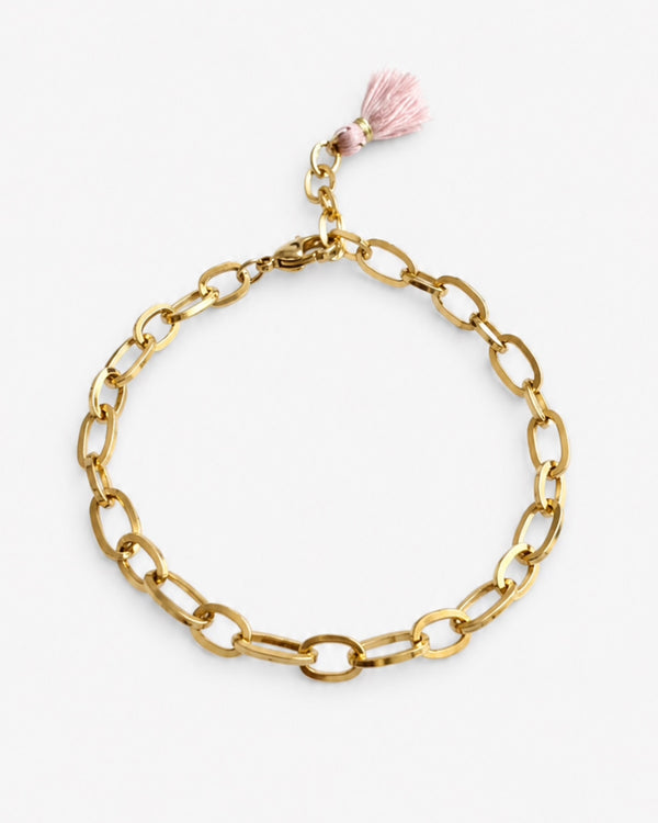 Einfarbige Perle – Gold