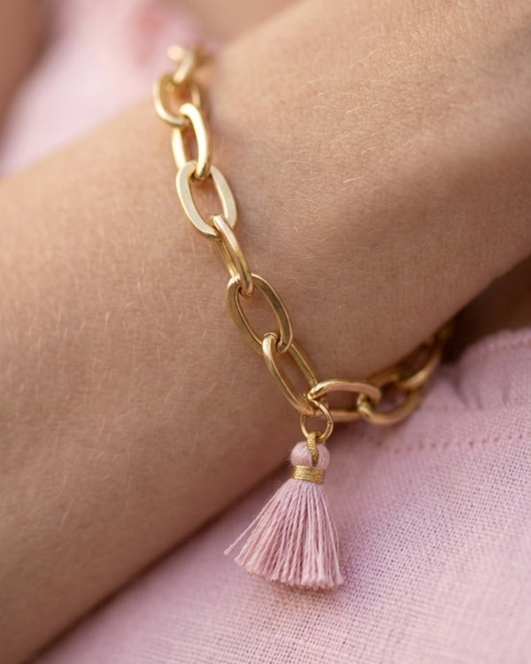 Einfarbige Perle – Gold