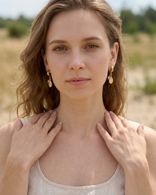 Boho Leaf Earrings