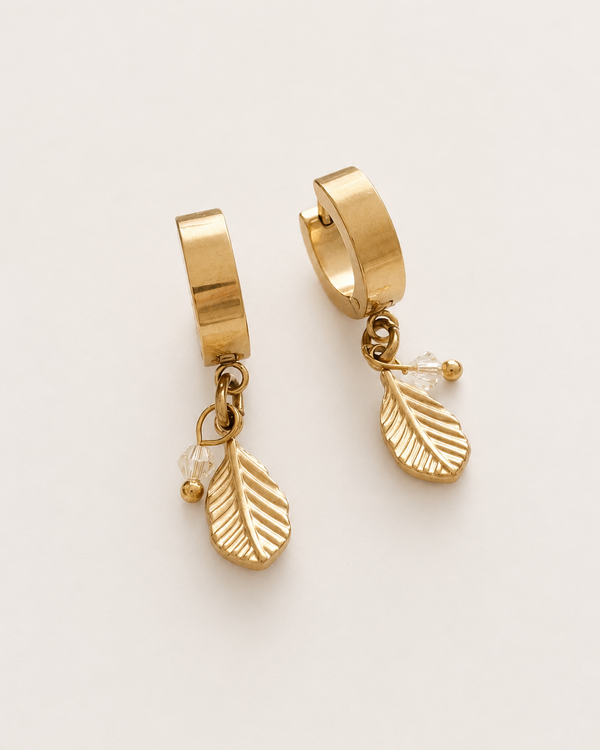Boho Leaf Earrings