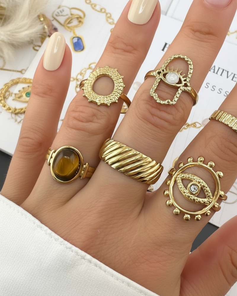 Ring 'Brown Stone'