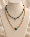 Einfarbige Perle – Gold
