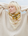 Bronze Cotton Twill Scarve