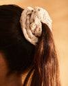 Ola Beige Scrunchies