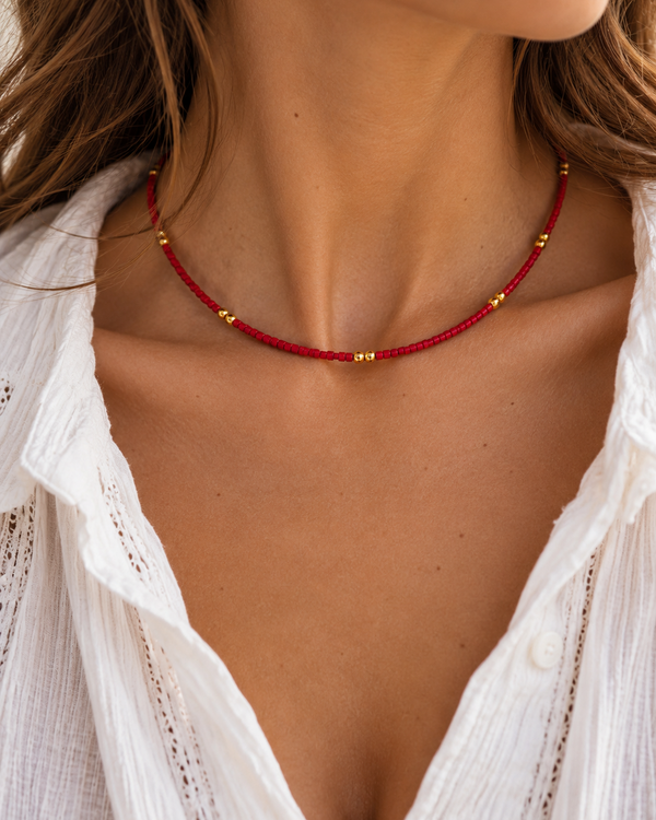 Color Notes Gold Necklace