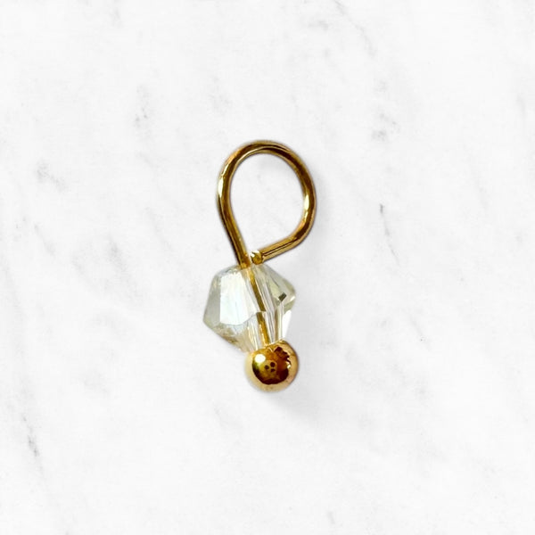 "Cristal White Mini Gold JG"