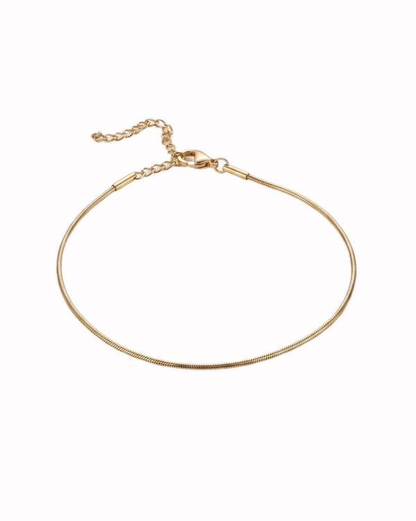 Einfarbige Perle – Gold