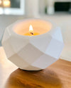 Faceted Candle