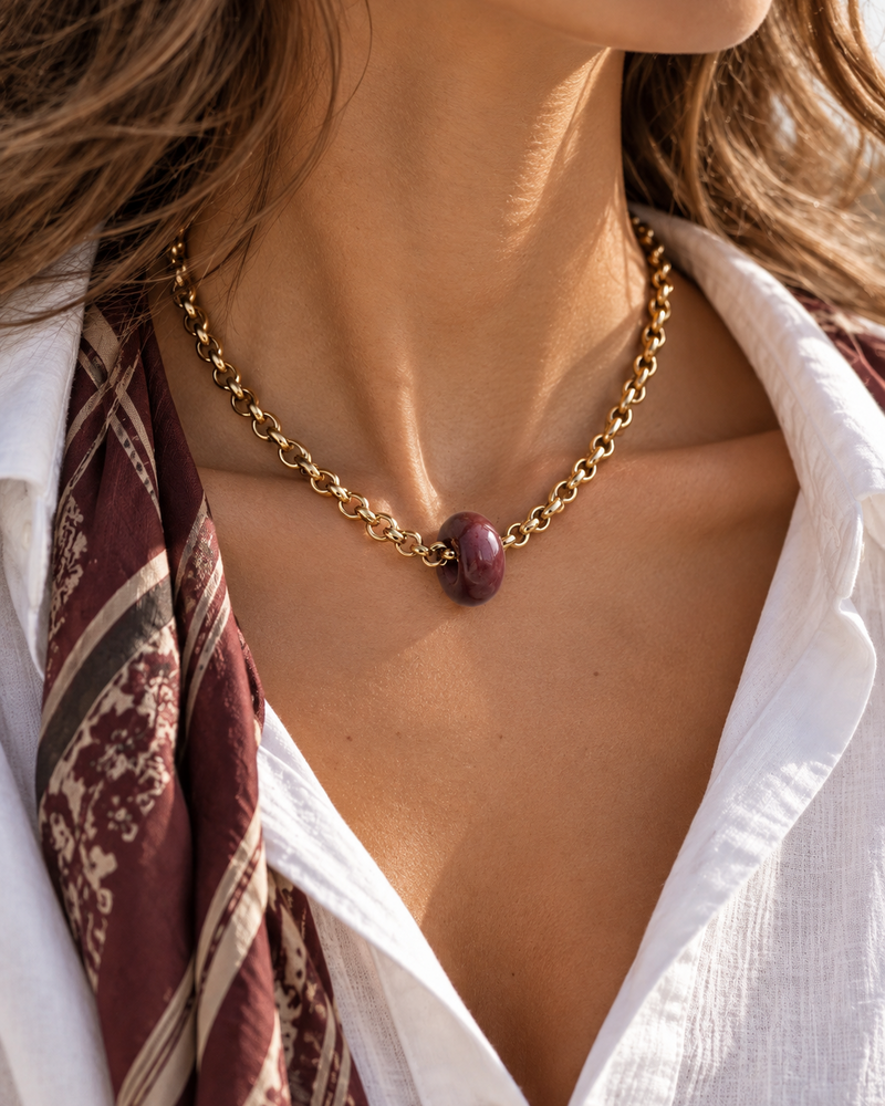 Gaia Gold Necklace