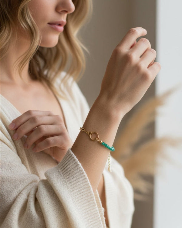 Armbänder der Freude - Gold