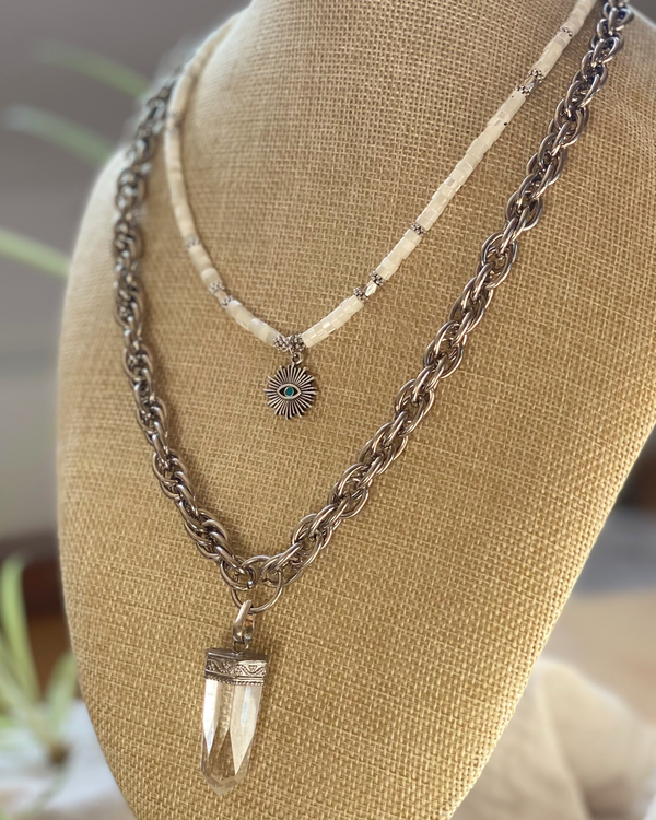 Harmony White Necklace