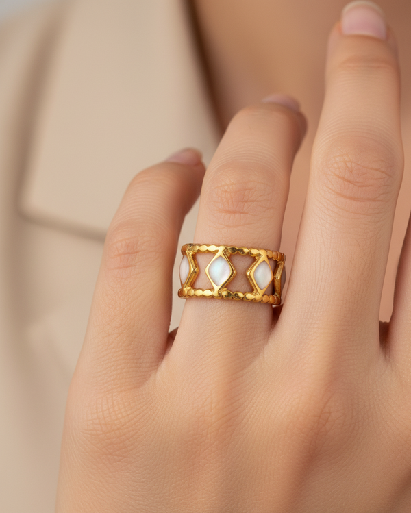 Ring 'Rhombus'