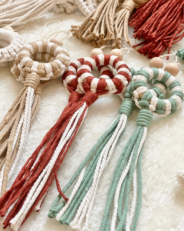 Macrame Christmas Ornament