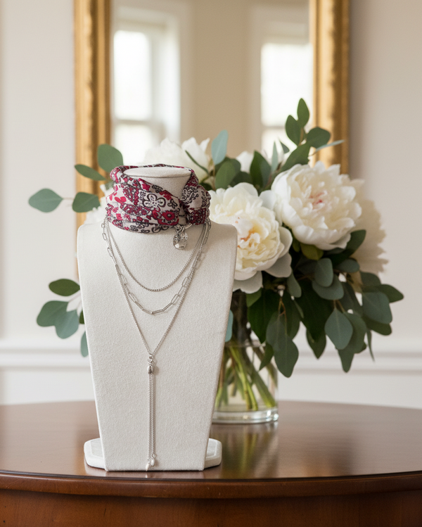 Hoop for Scarves - Silver