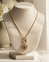 Deluxe Scarlet Heart Necklace
