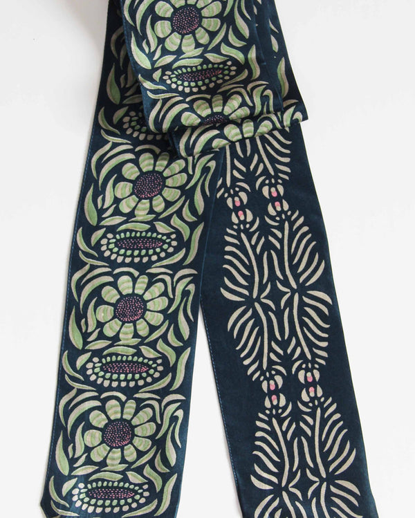 Diadema Silk Camelia Navy