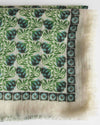 Wool Scarves Poem Green