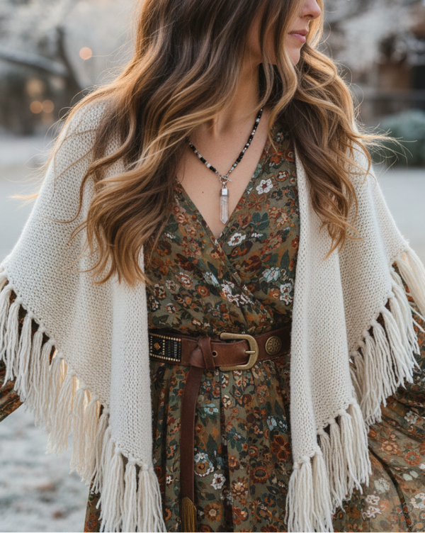 Black Crystal Pearls & Quartz