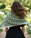Wool Scarves Poem Green