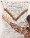Boho Macrame Tapestry, Serie Weaving