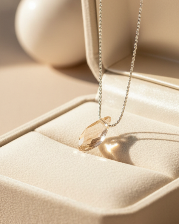 Rose Quartz Teardrop