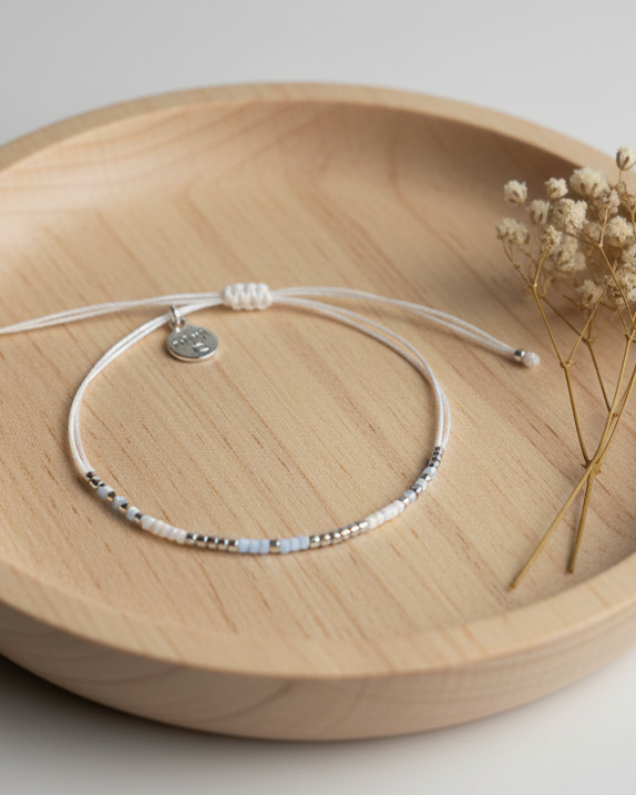 Tiny Beads Soft Sky Blue