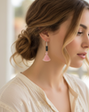 Pastel Tassels Earrings - Gold