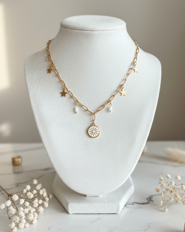 Golden Spirit Charms<br>Customized Necklace