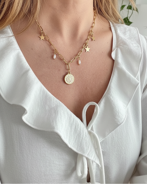 Golden Spirit Charms<br>Customized Necklace