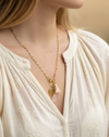 Dualia Golden Charms<br>Customized Necklace