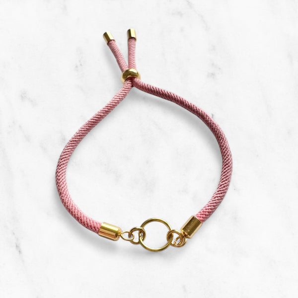 "Rope Pink Joy Gold"