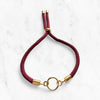 "Rope Bordeaux Joy Gold"