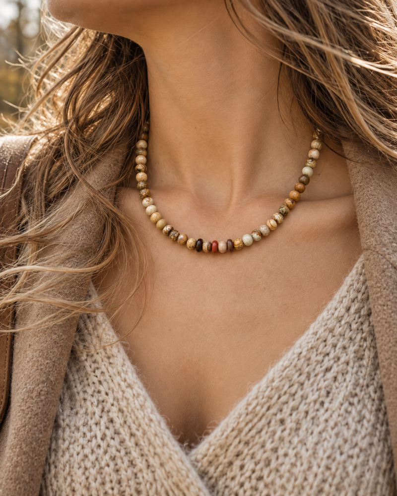 Landscape Jasper Necklace