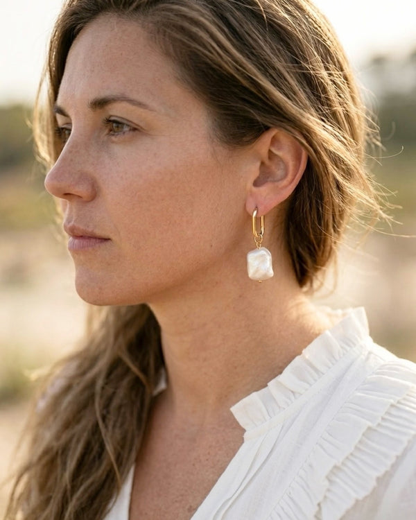 Luz Marina Earrings -Gold