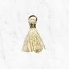 Mini Cream Tassel Joy