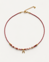 Moon Path Gold Necklace