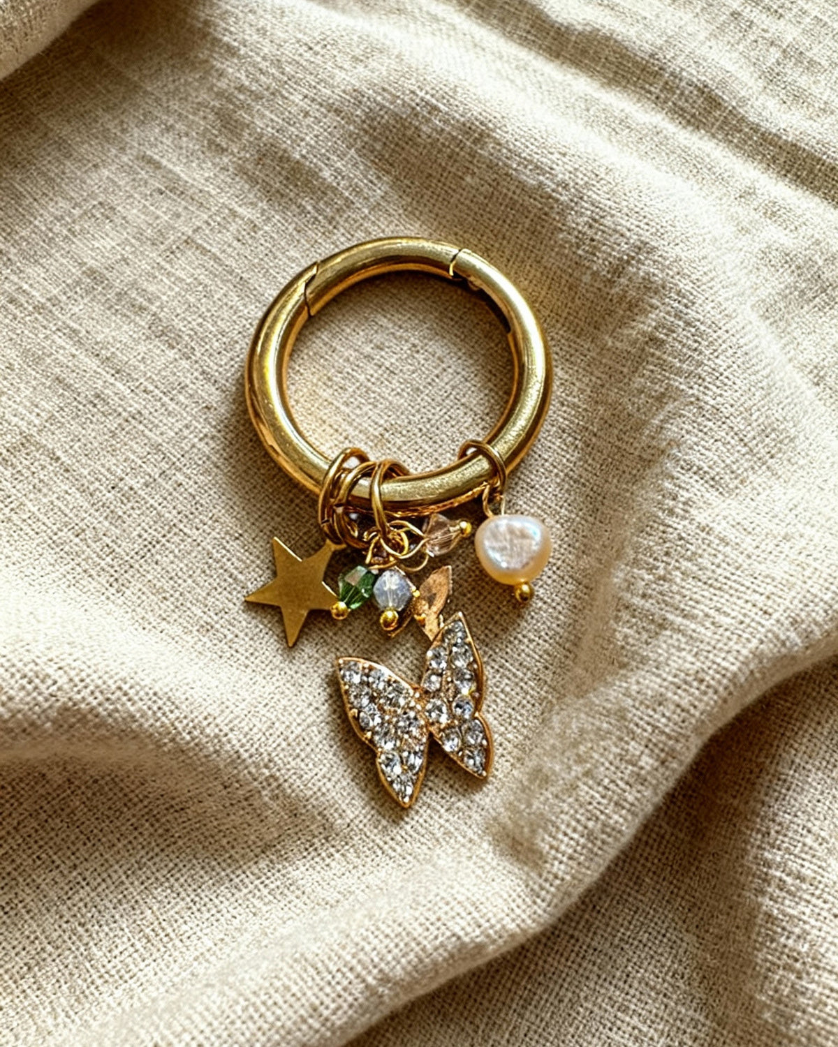 Hoop for Scarves - Gold