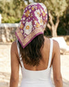 Indian Cotton Scarve - Violet