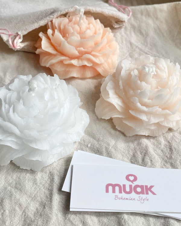 Peonies Candles