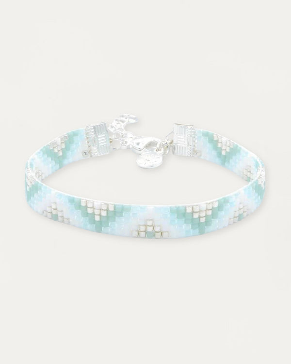 Beaded Zig Zag Ocean