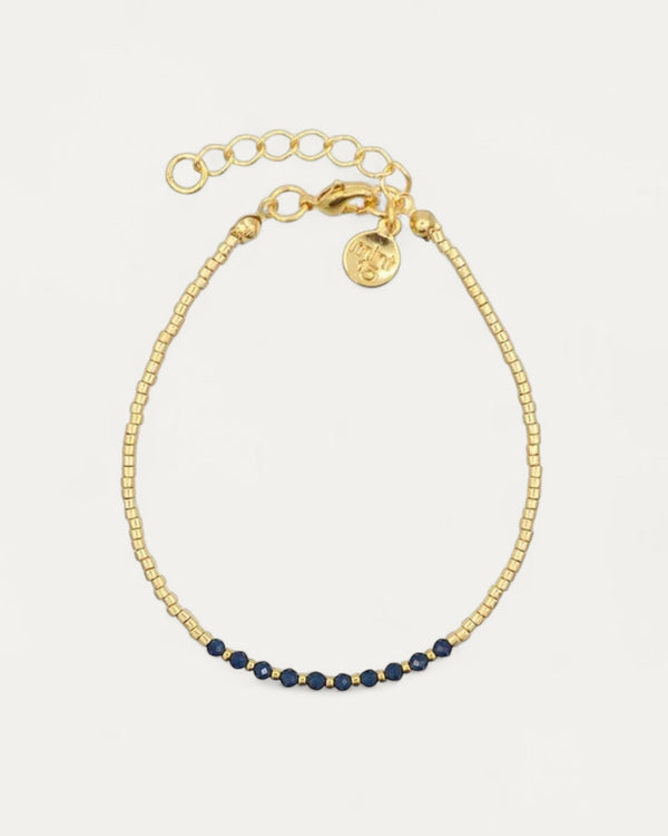 Little Jade Beads - Navy Blue