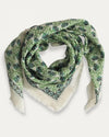 Wool Scarves Poem Green