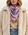 Indian Cotton Scarve - Purple