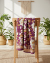 Indian Cotton Scarve - Violet