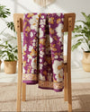 Indian Cotton Scarve - Violet